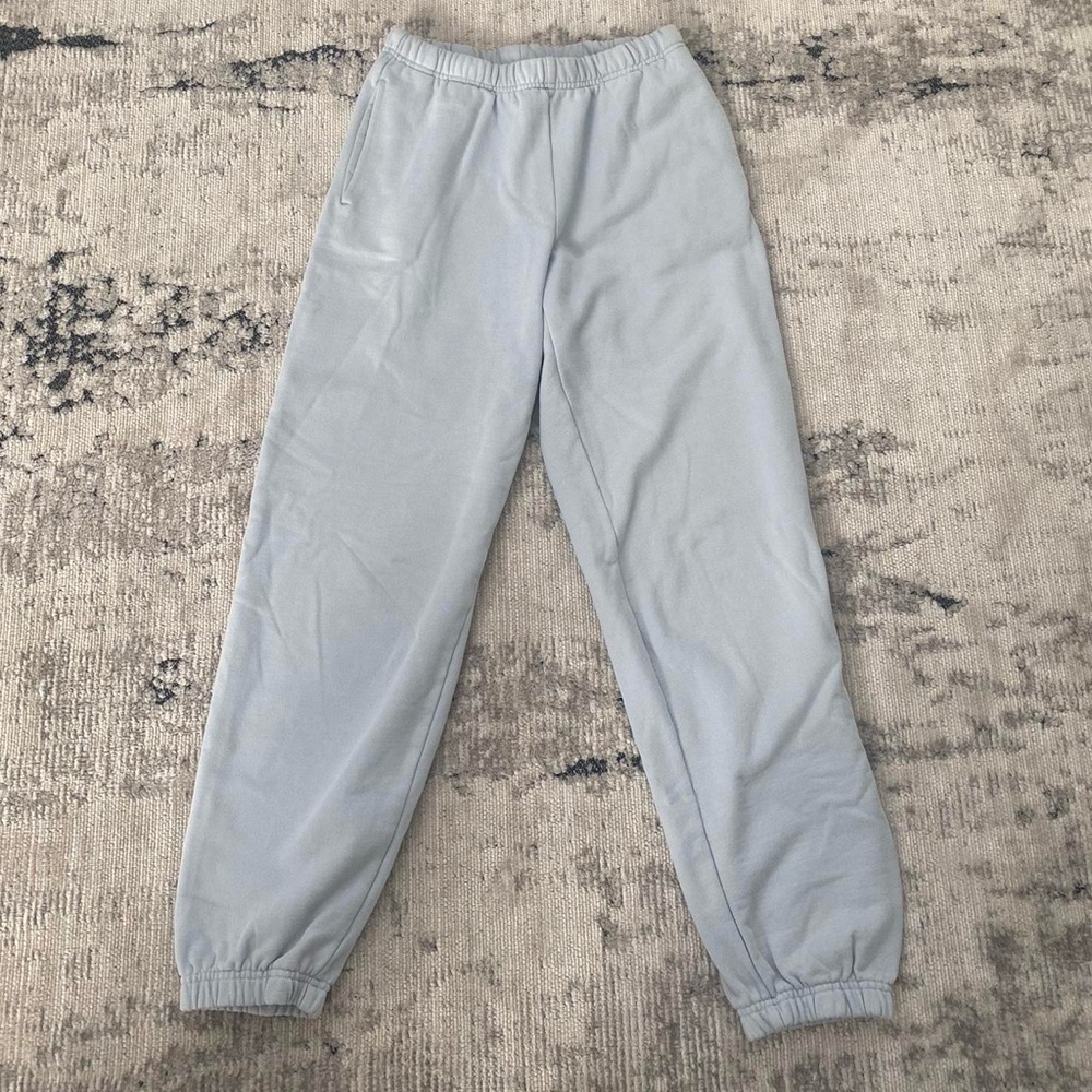 Light blue Aritzia TNA sweatpants